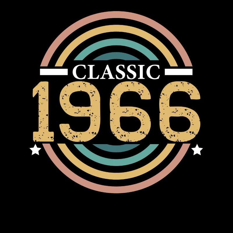 Classique 1966 Anniversaire 60 ans Année Naissance