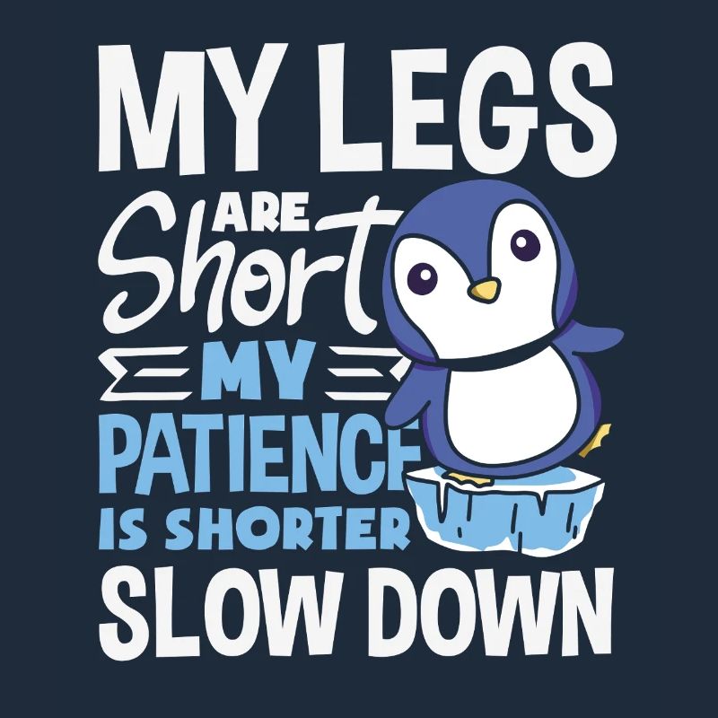 Wait for me, I've got little legs