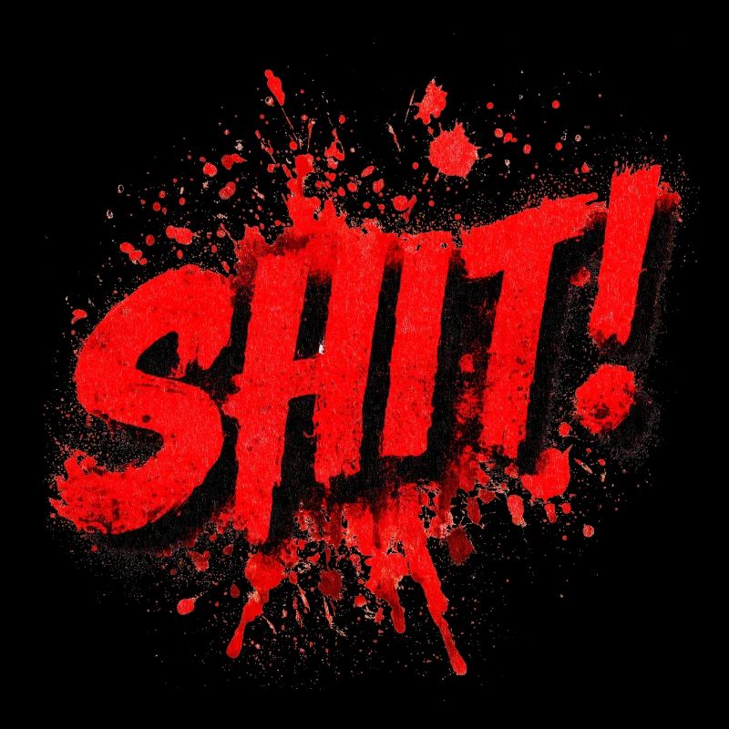 Shit Graffiti Splash