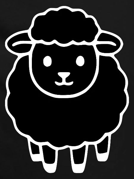 schwarzes Schaf