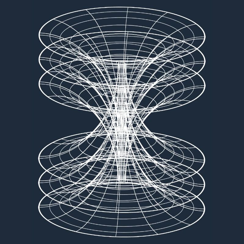 Vortex Wireframe Constellation