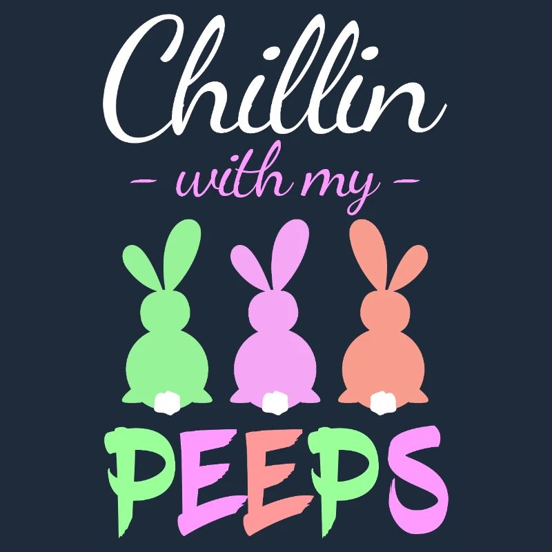 Chillin with Peeps Pastel Bunnies