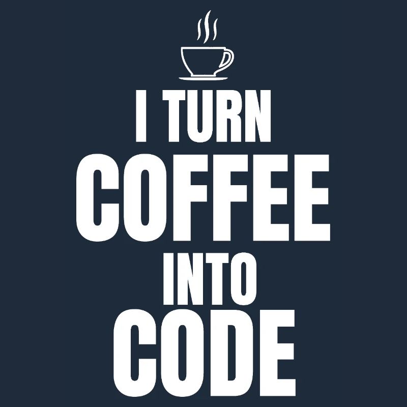 Je transforme le café en code