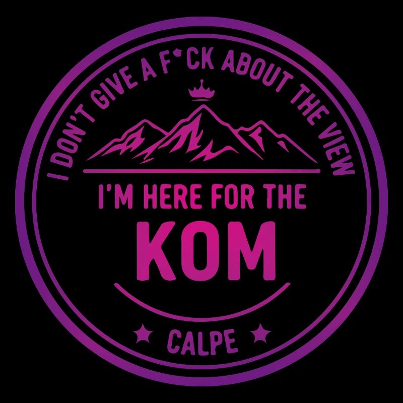 KOM Mountain Stamp Calpe