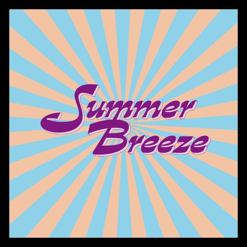 Summer Breeze Retro Typo