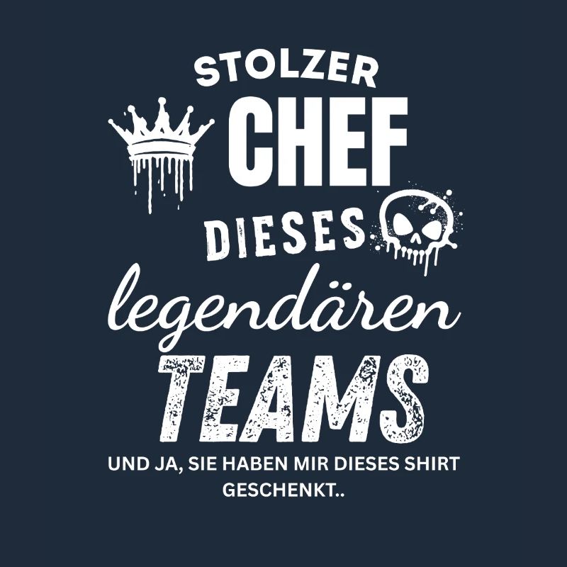 Stolzer Chef des legendären Teams Chef Geschenk