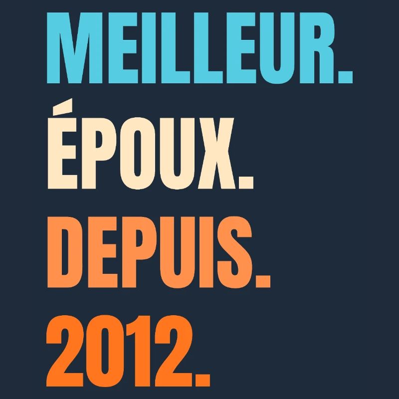 Bester Ehemann seit 2012 Geschenk-Ehemann