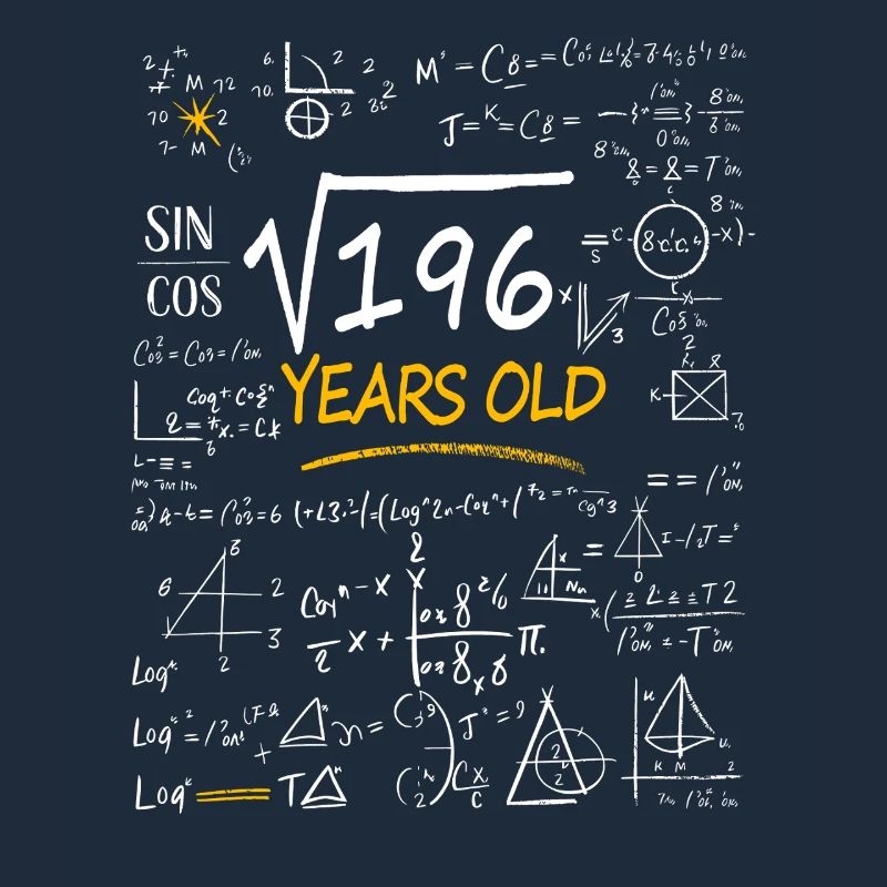 14 Years Birthday Math Formulas Funny