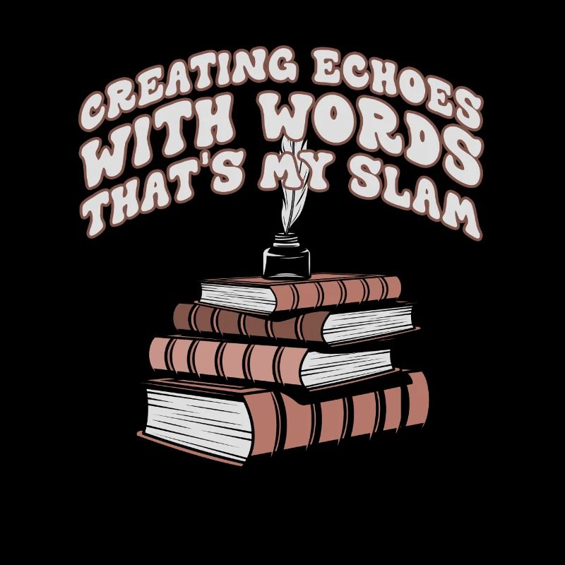 Echos durch Worte Slam-Stack