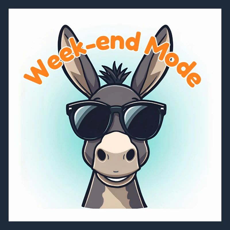 Âne Week-end Mode
