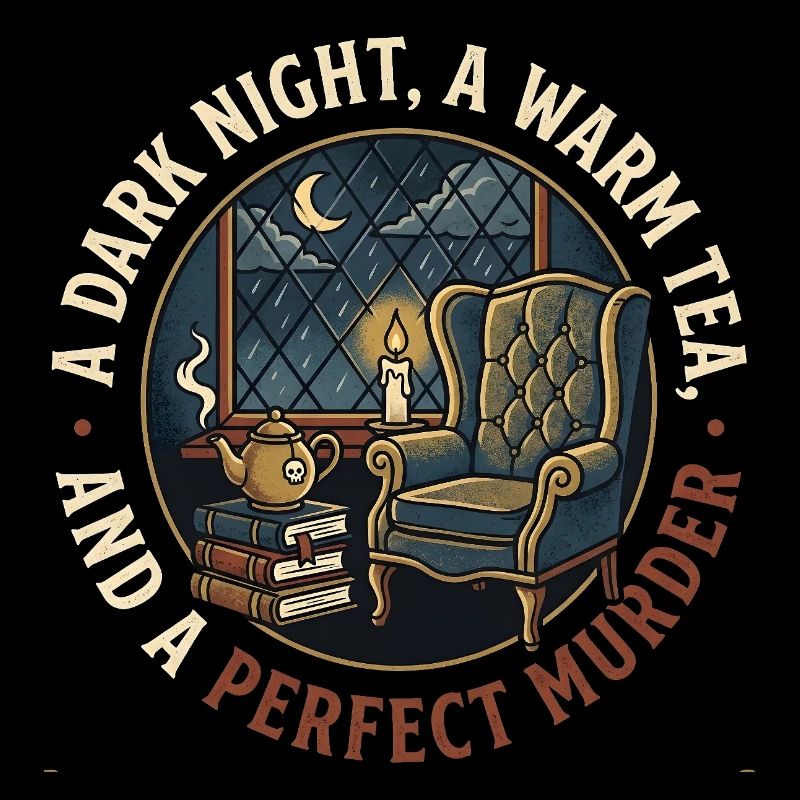 A Dark Night Warm Tea Perfect Murder Cozy Mystery