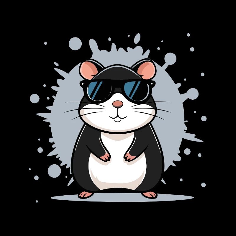 Hamster-Sonnenbrille
