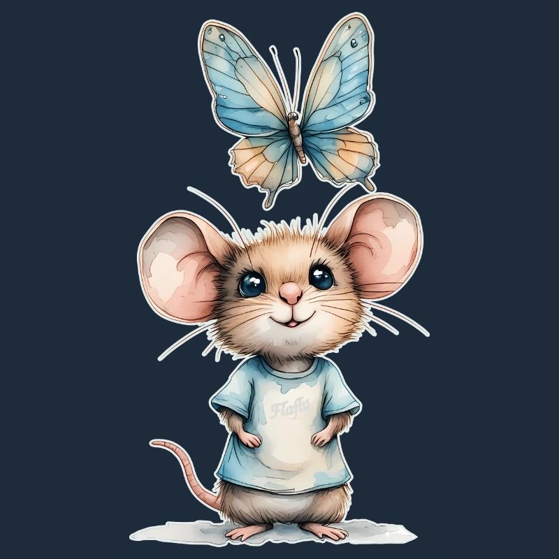 Whispers between the mouse and the butterfly 🐭 🦋