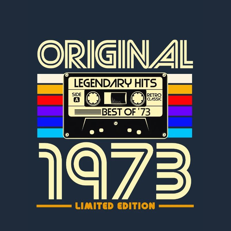 Original 1973 Cassette rétro