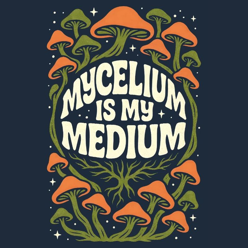 Le mycélium est mon médium | Champignons mycologiques