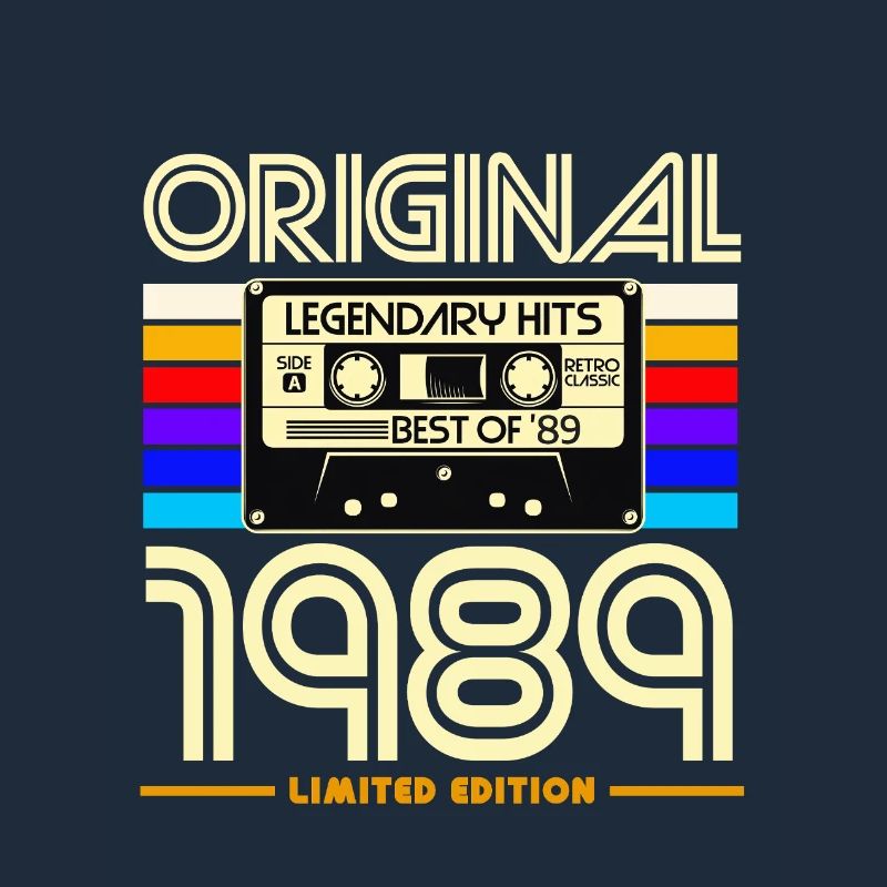 Original 1989 Cassette Édition Limitée