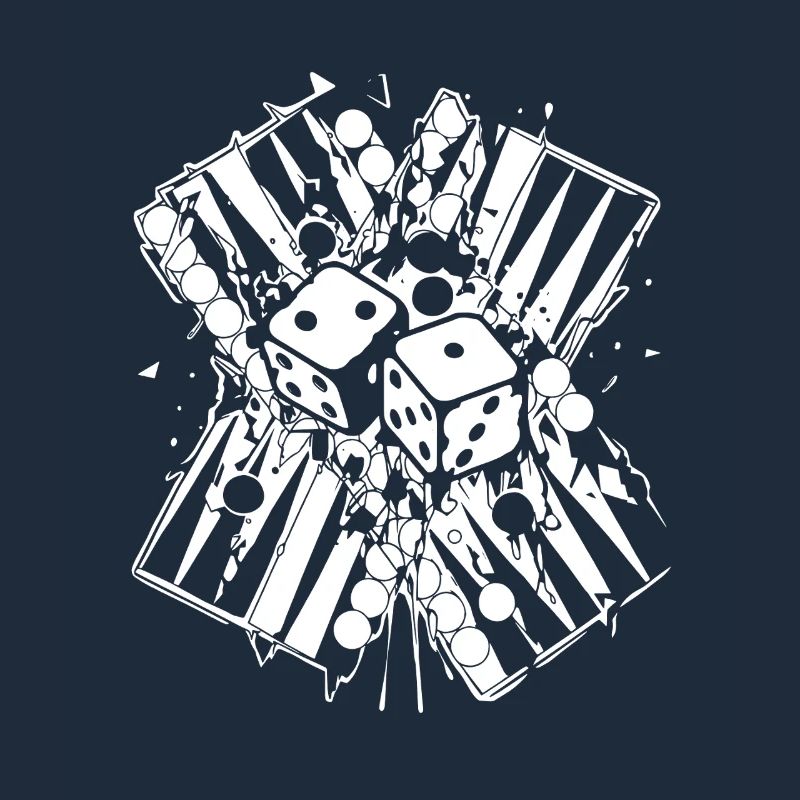 Backgammon | Brettspiel | Geschenk