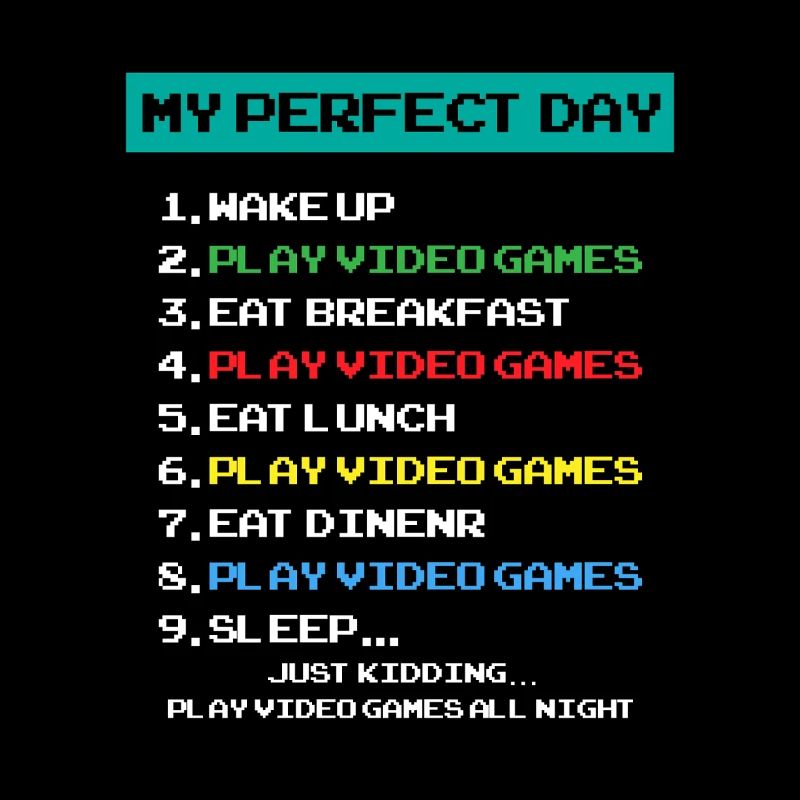 Gamer-Perfekt-Tag
