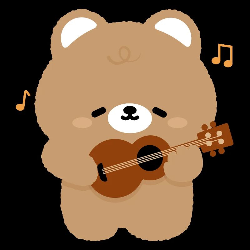 Bear Guitar Serenade