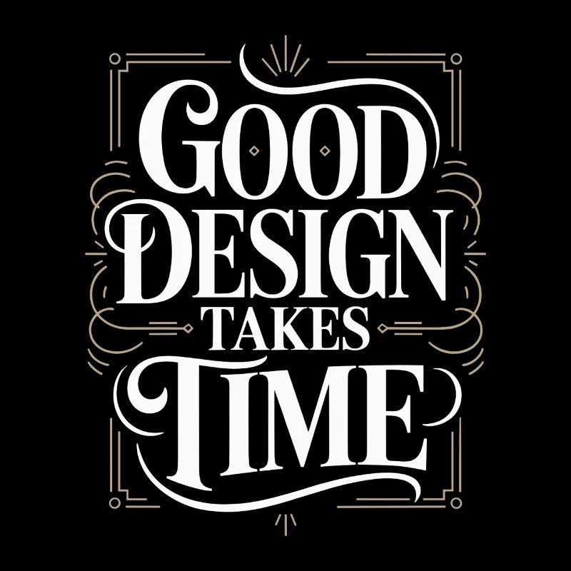 Graphic Designer Good Design Takes Visual Artist