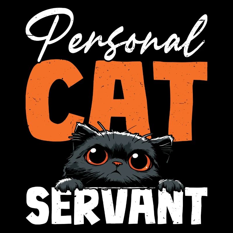 Personal Cat Servant Cat Cat Lover
