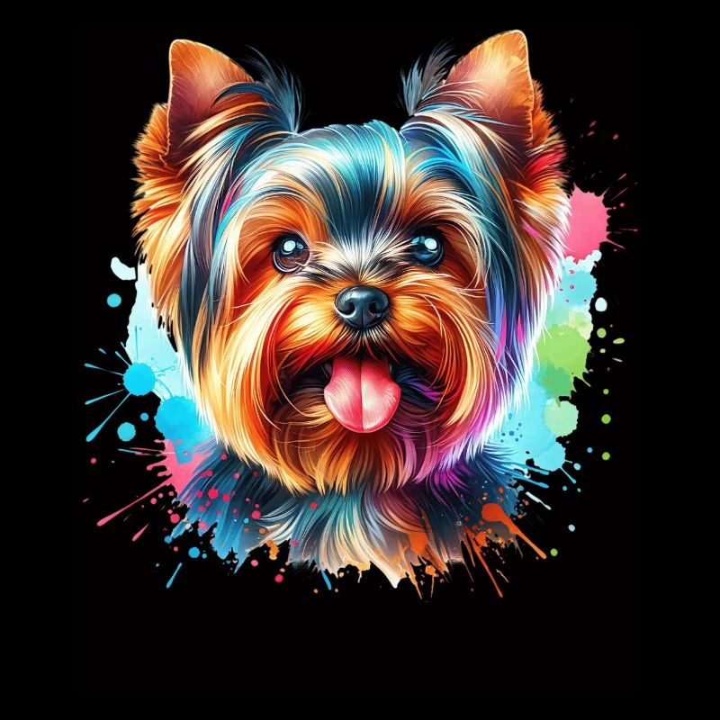 Yorkshire Terrier Motif