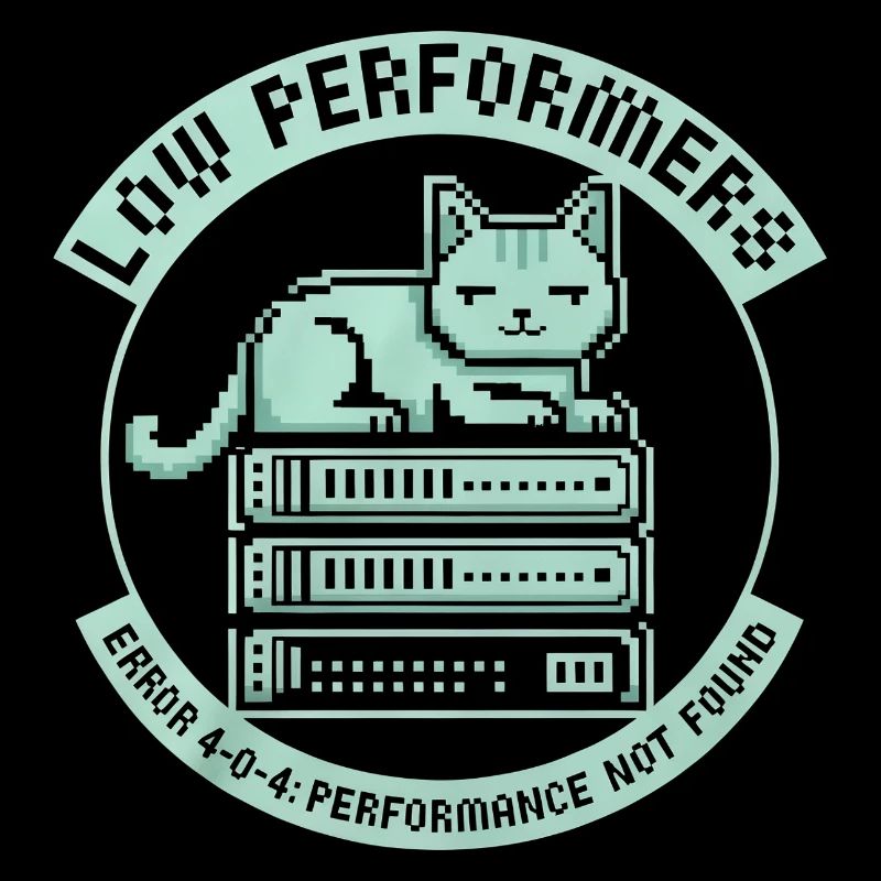 Low Performers Katze Server Pixel Art