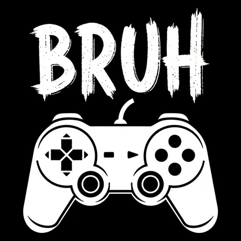 Bruh Controller Design Gaming Gamer