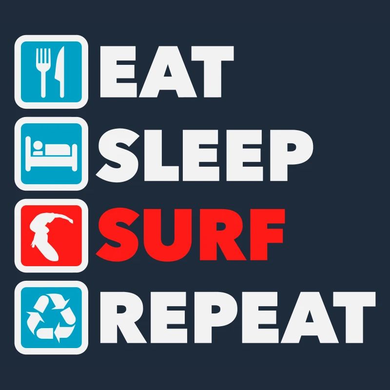 Eat Sleep Surf Repeat