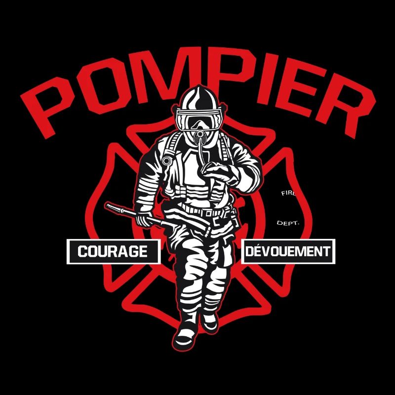 FIREFIGHTER courage dedication