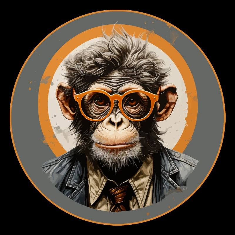 Singe sérieux #9