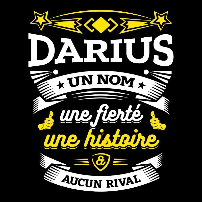 DARIUS UN NOM UNE FIERTÉ AUCUN RIVAL