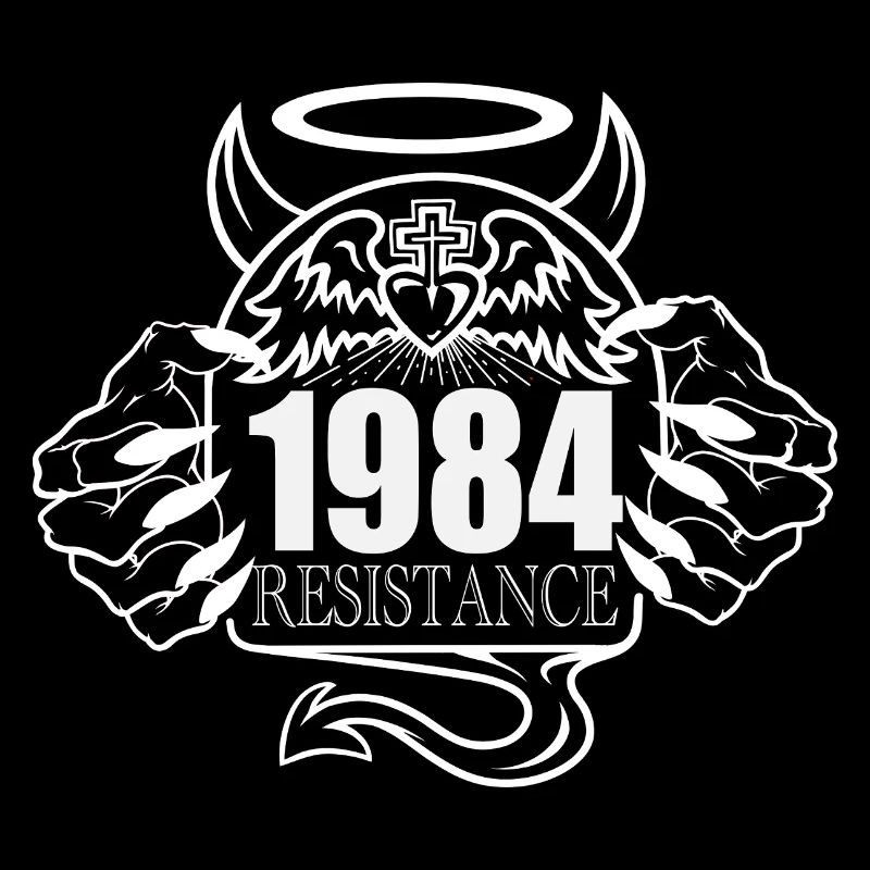1984 Resistance – Rebel Against Control Design 2