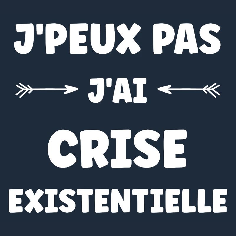 Existential crisis, black humour