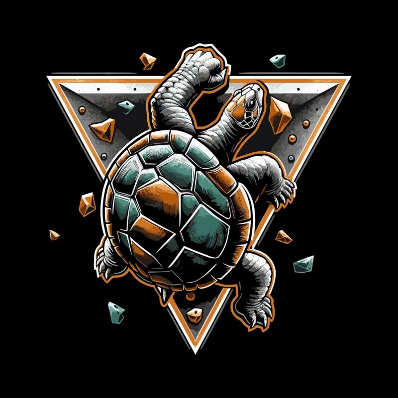 Bouldering Turtle Climbing Gift