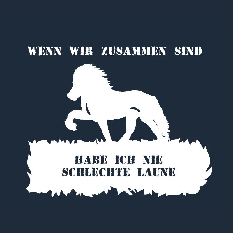 Spruch 10 mit Pferd 1 weiß