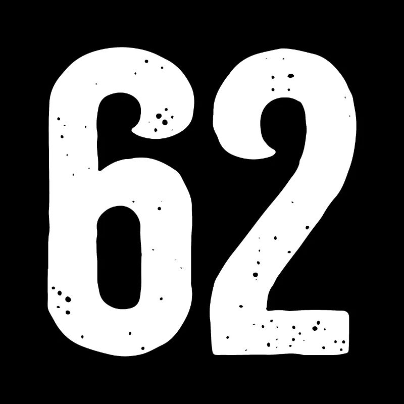 62 Numéros Blanc