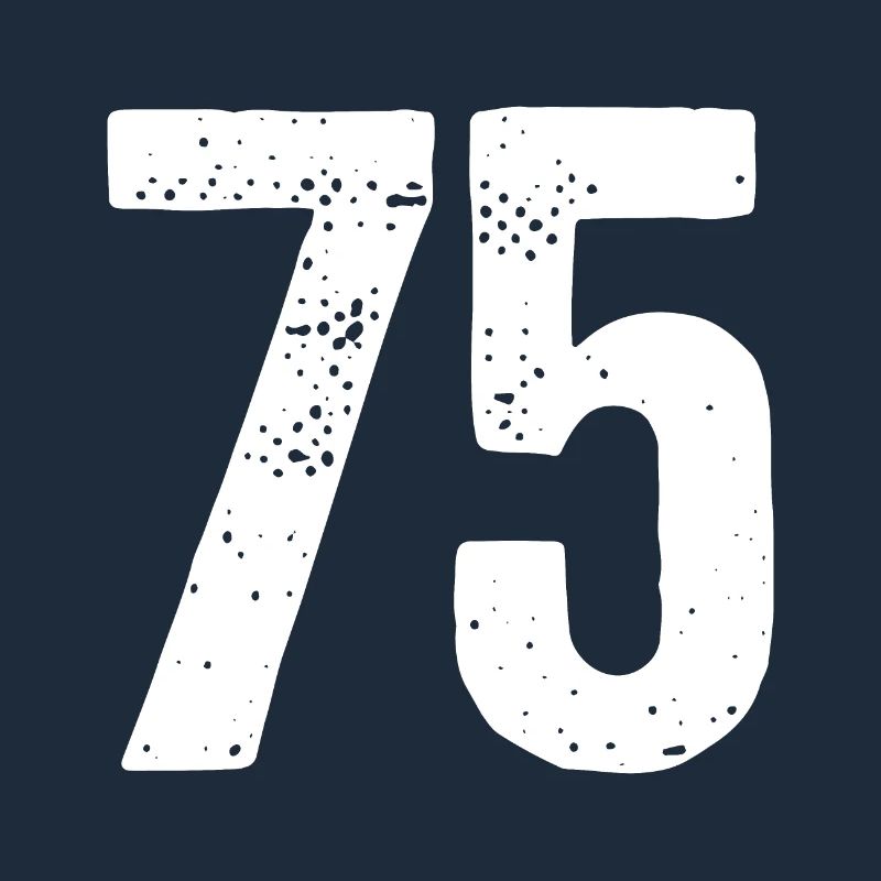 75 Numéros Blanc