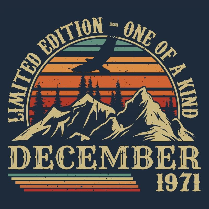 Vintage December 1971, Awesome Since December 1971