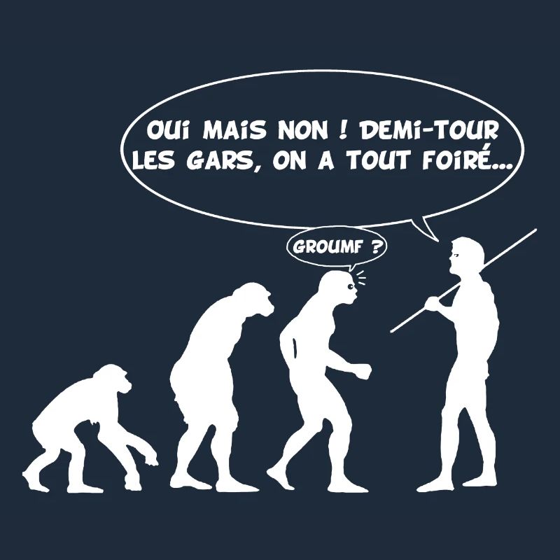 Evolution error (white)