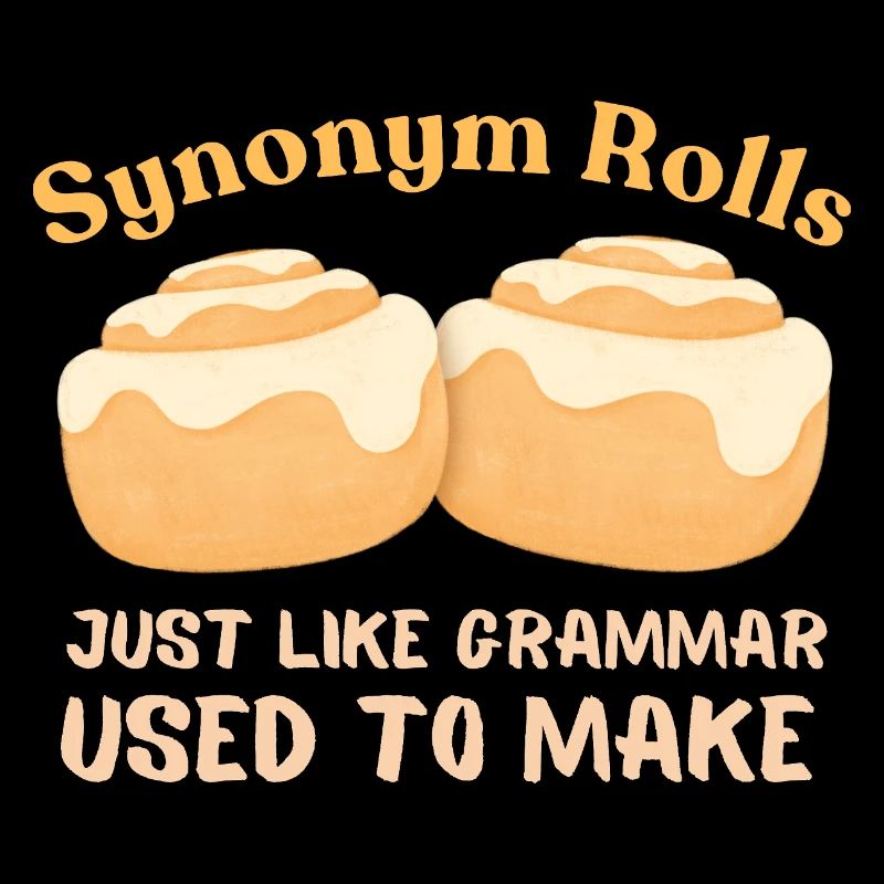 Synonym Rolls Grammatik Humor Design