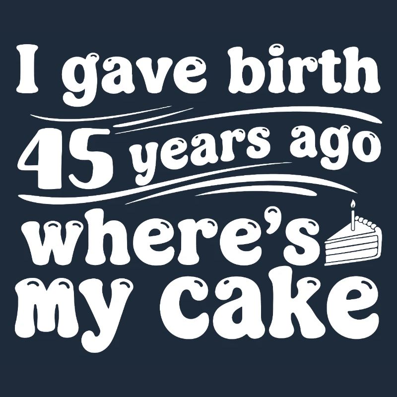Geburtstag vor 45 Jahren – Kuchen?
