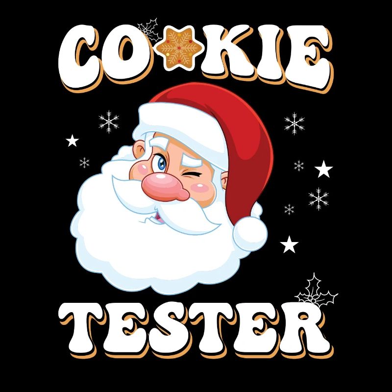 Christmas Cookie Tester Fun with Santa