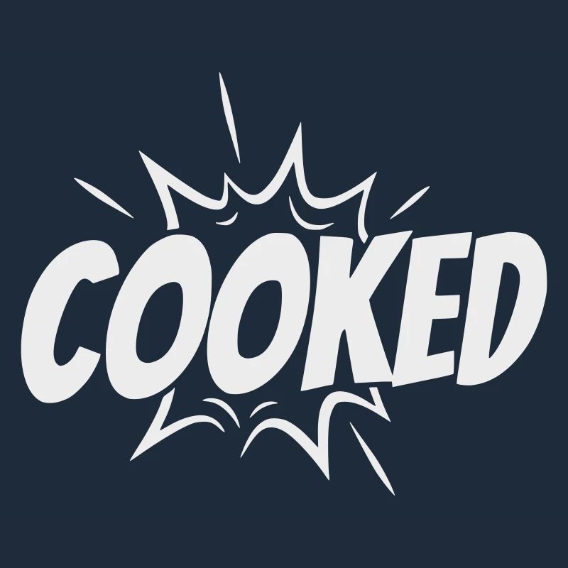 Cooked Explosive Comic Style