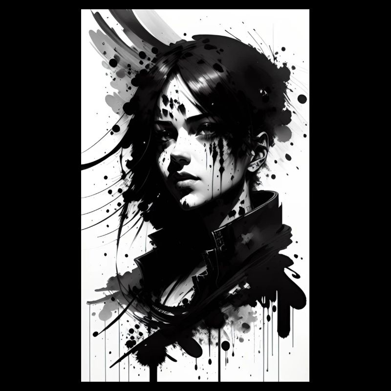 Frau | Gesicht | Mädchen | Anime