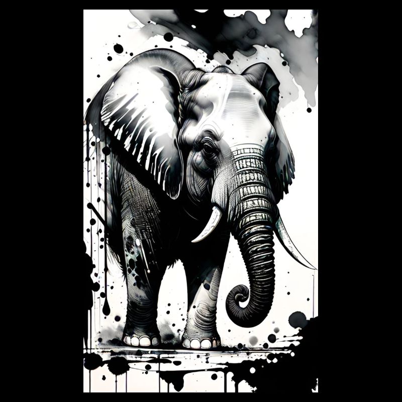 Elegant elephant pride