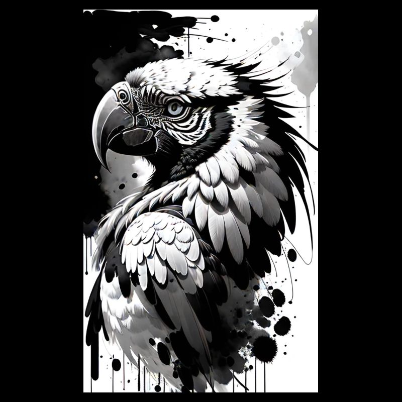 Tropical parrot magic