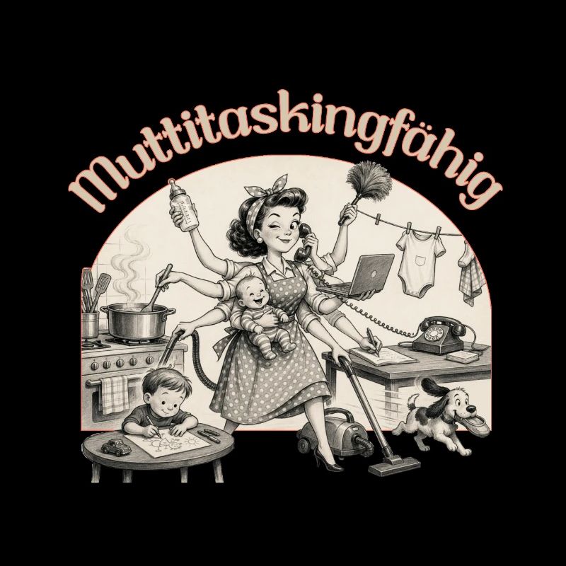 Multitasking? Nein. Muttitasking - Chaos? Läuft!
