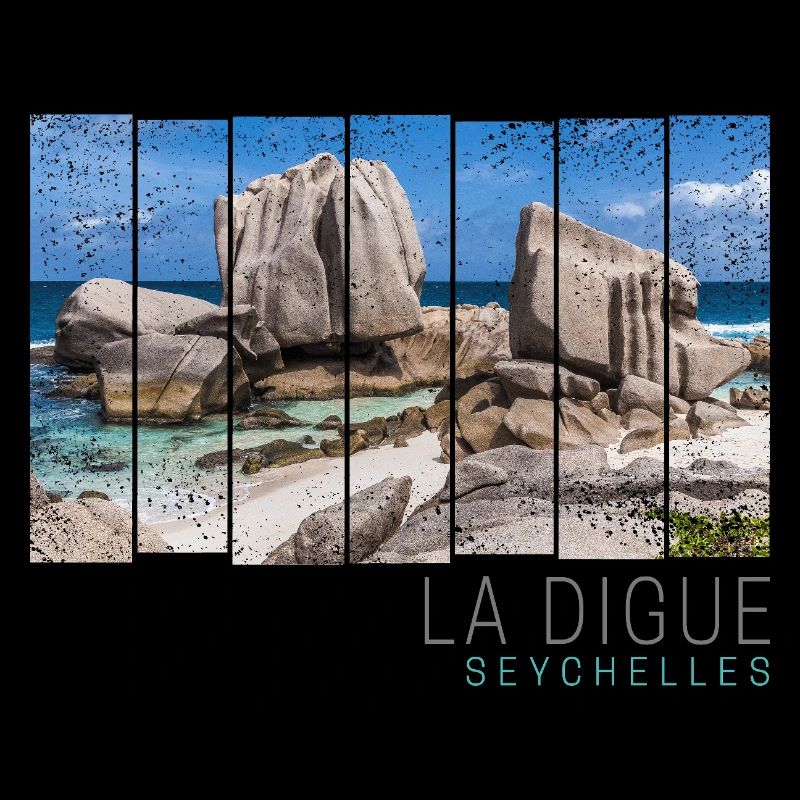 Seychellen La Digue Retro Anse Marron Souvenir