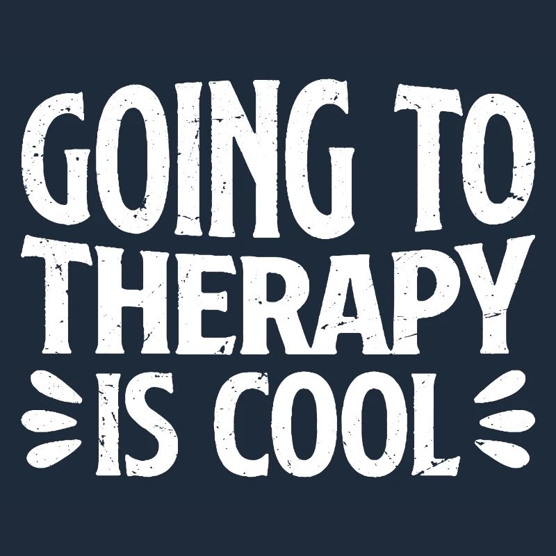 going to therapy is cool